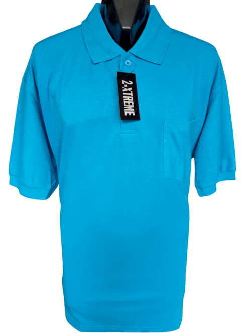 Plain Collared Golf Shirt - Adult Sizes - Aazies Cash and Carry