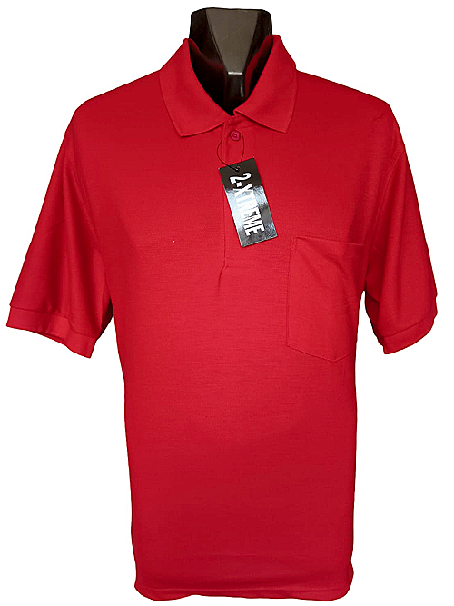 Plain Collared Golf Shirt - Adult Sizes - Aazies Cash and Carry