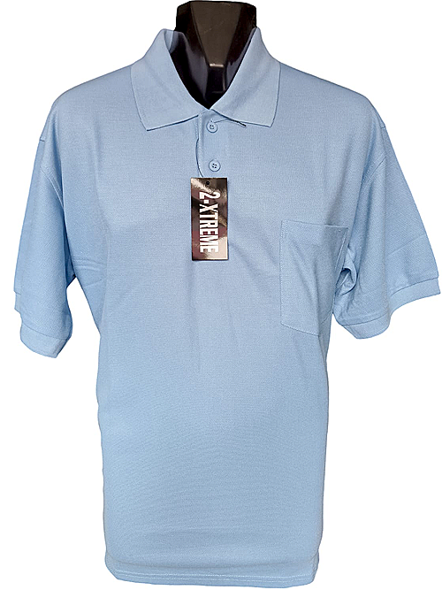 Plain Collared Golf Shirt - Adult Sizes - Aazies Cash and Carry