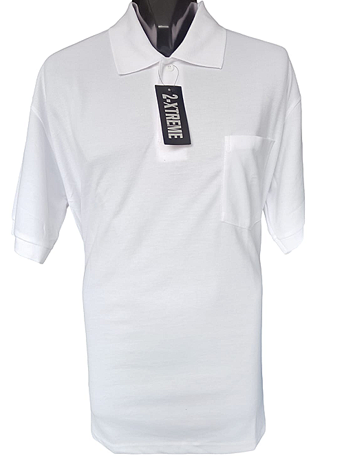 Plain Collared Golf Shirt - Adult Sizes - Aazies Cash and Carry