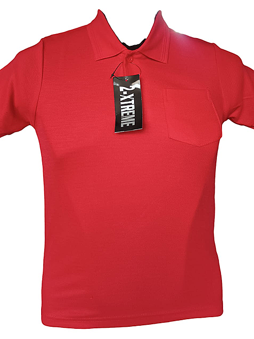 Plain Collared Golf Shirt - Kids Sizes - Aazies Cash and Carry