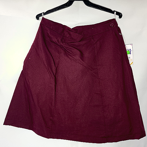 School Skirt - 6 Panel - Size 24 to 42 - Aazies Cash and Carry